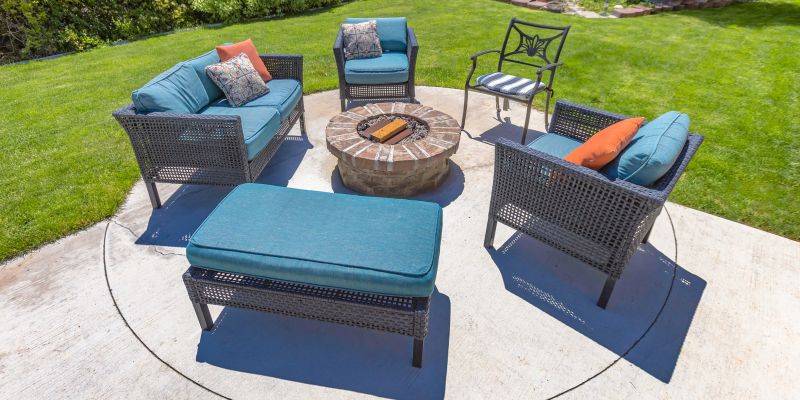 Outdoor Brick Fire Pits